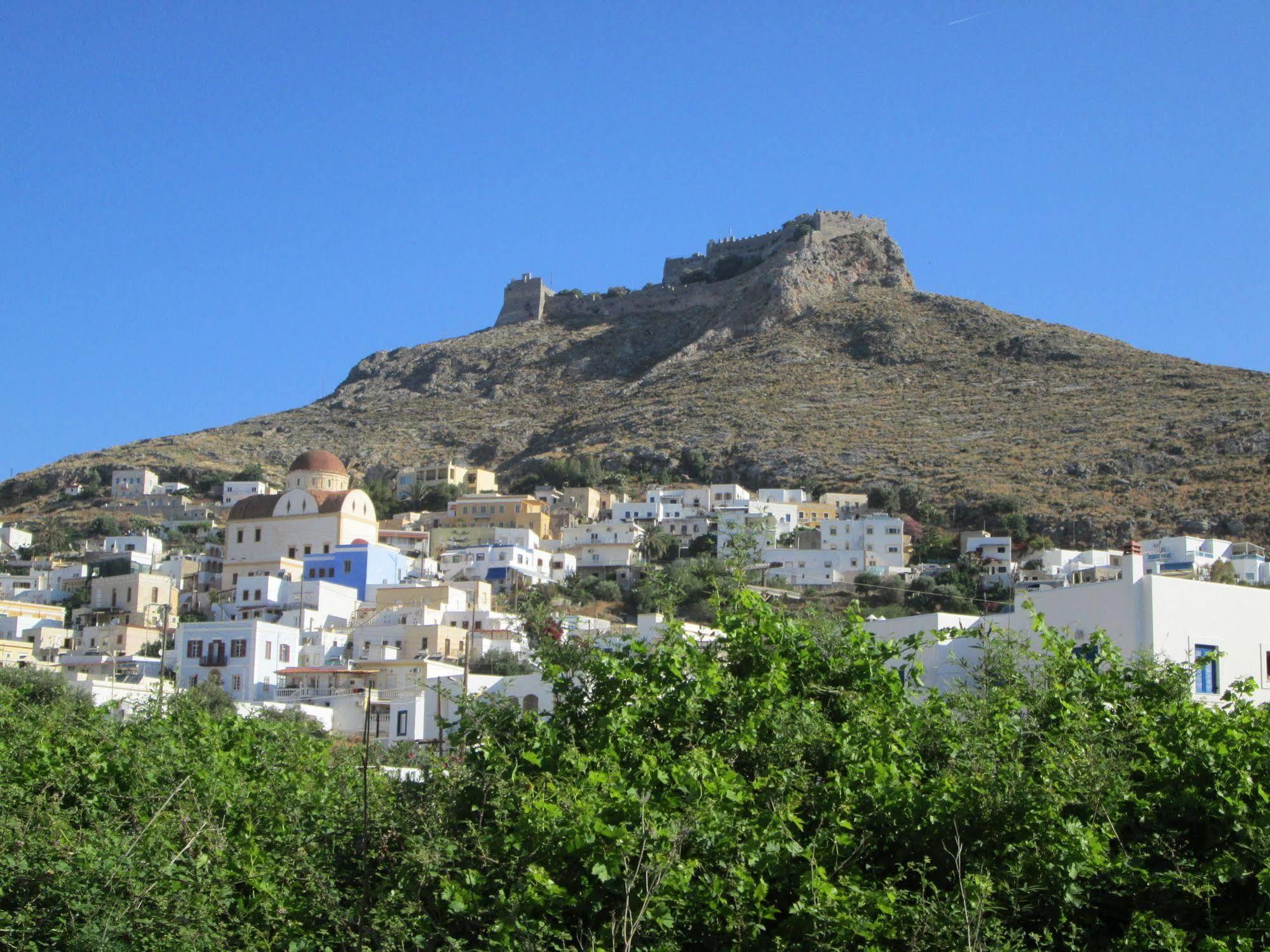 Anemi Leros Apartments Pandéli Kültér fotó