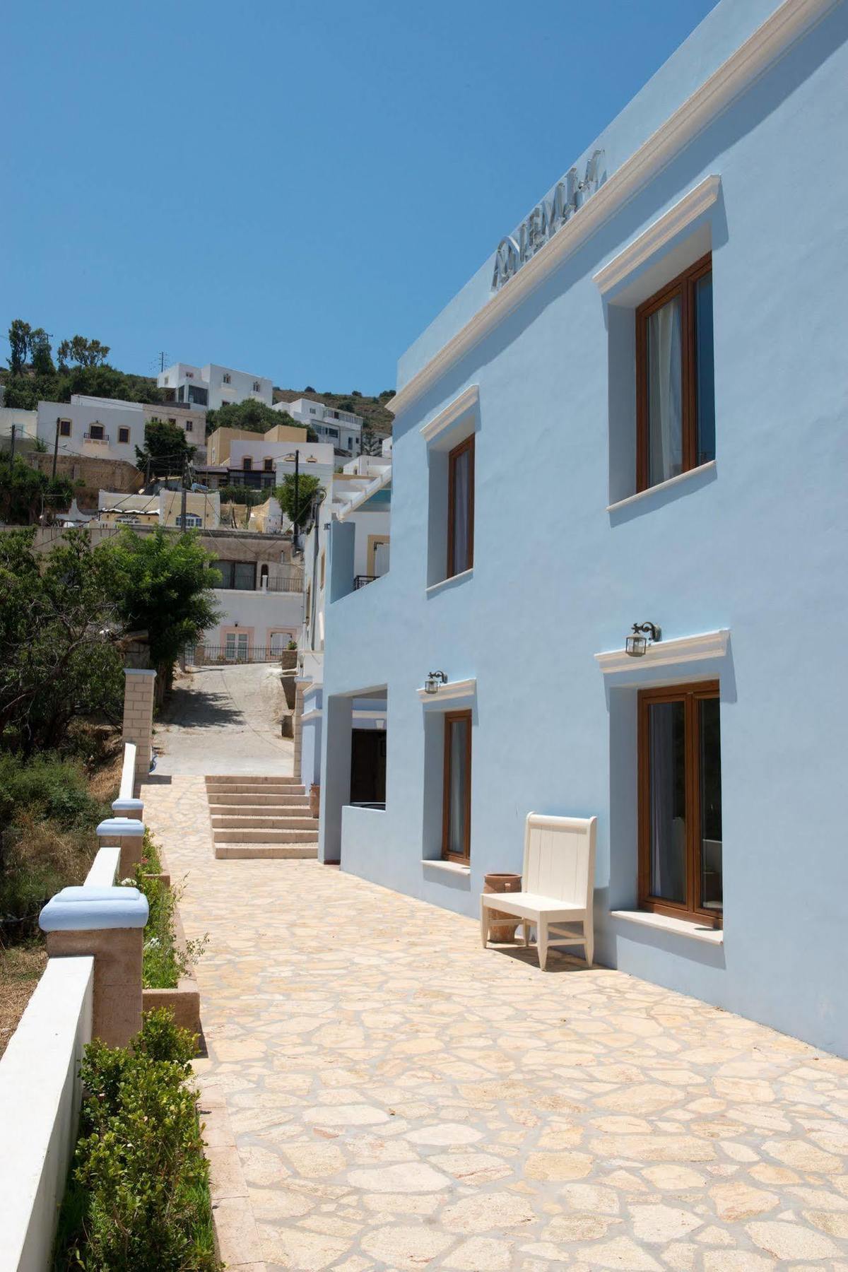 Anemi Leros Apartments Pandéli Kültér fotó