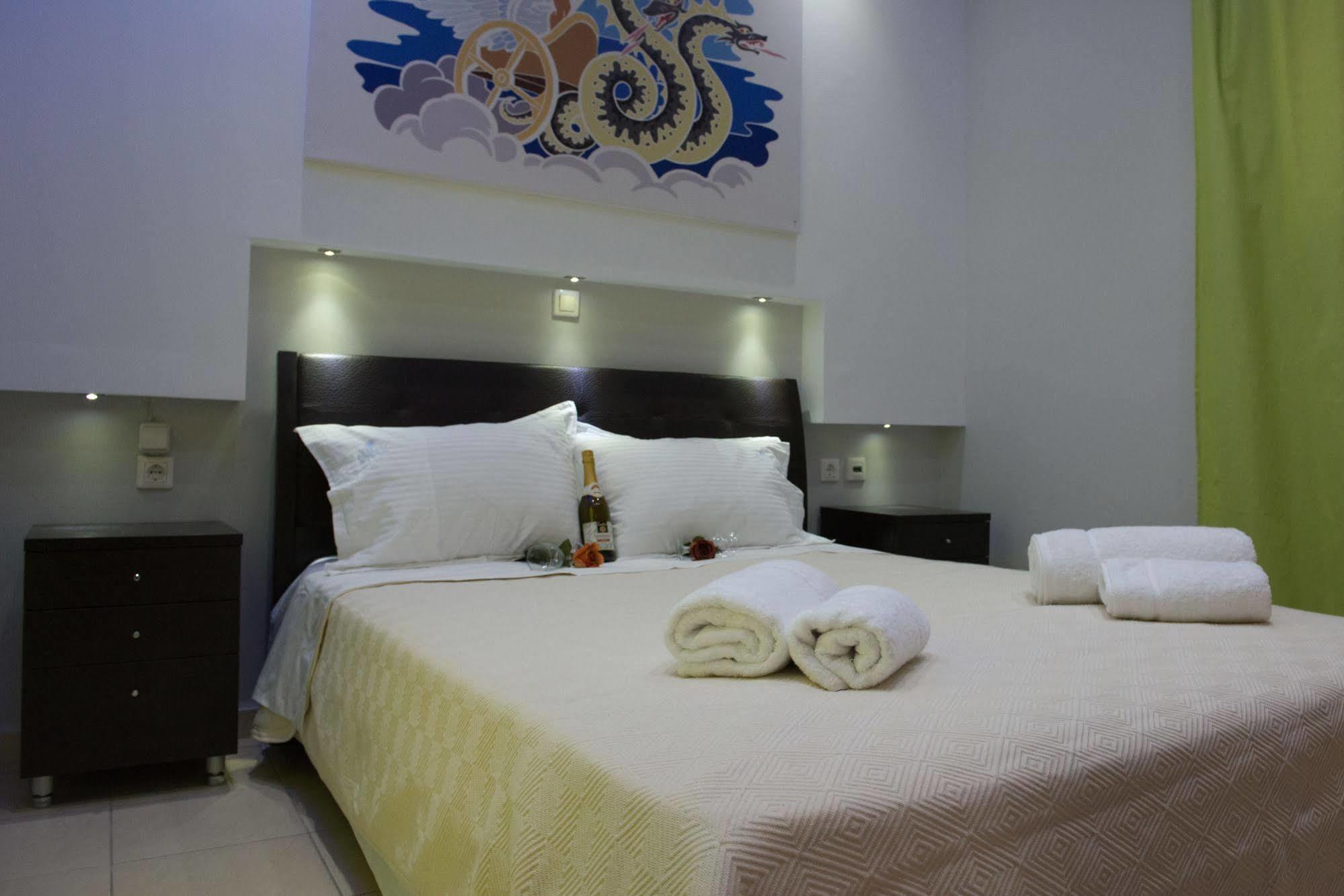 Anemi Leros Apartments Pandéli Kültér fotó