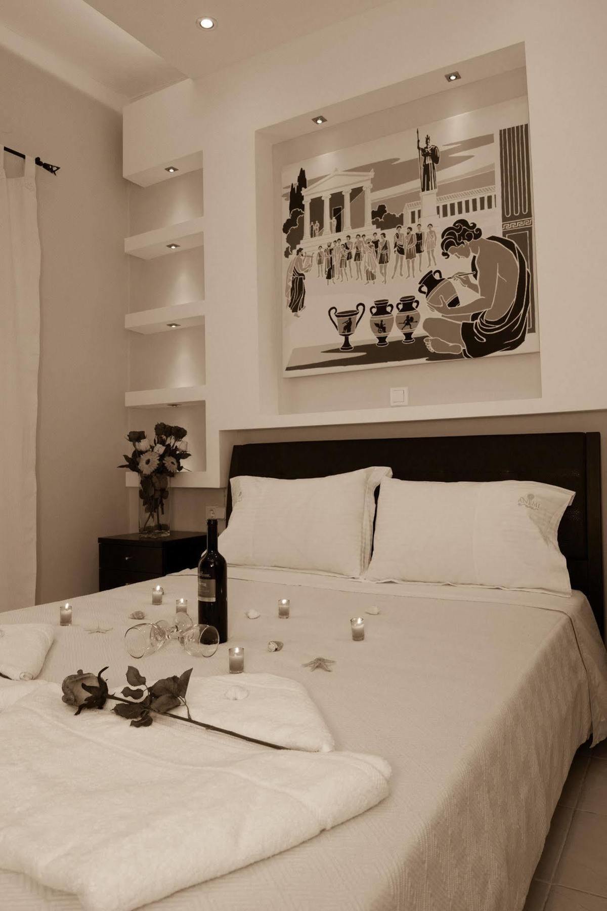 Anemi Leros Apartments Pandéli Kültér fotó