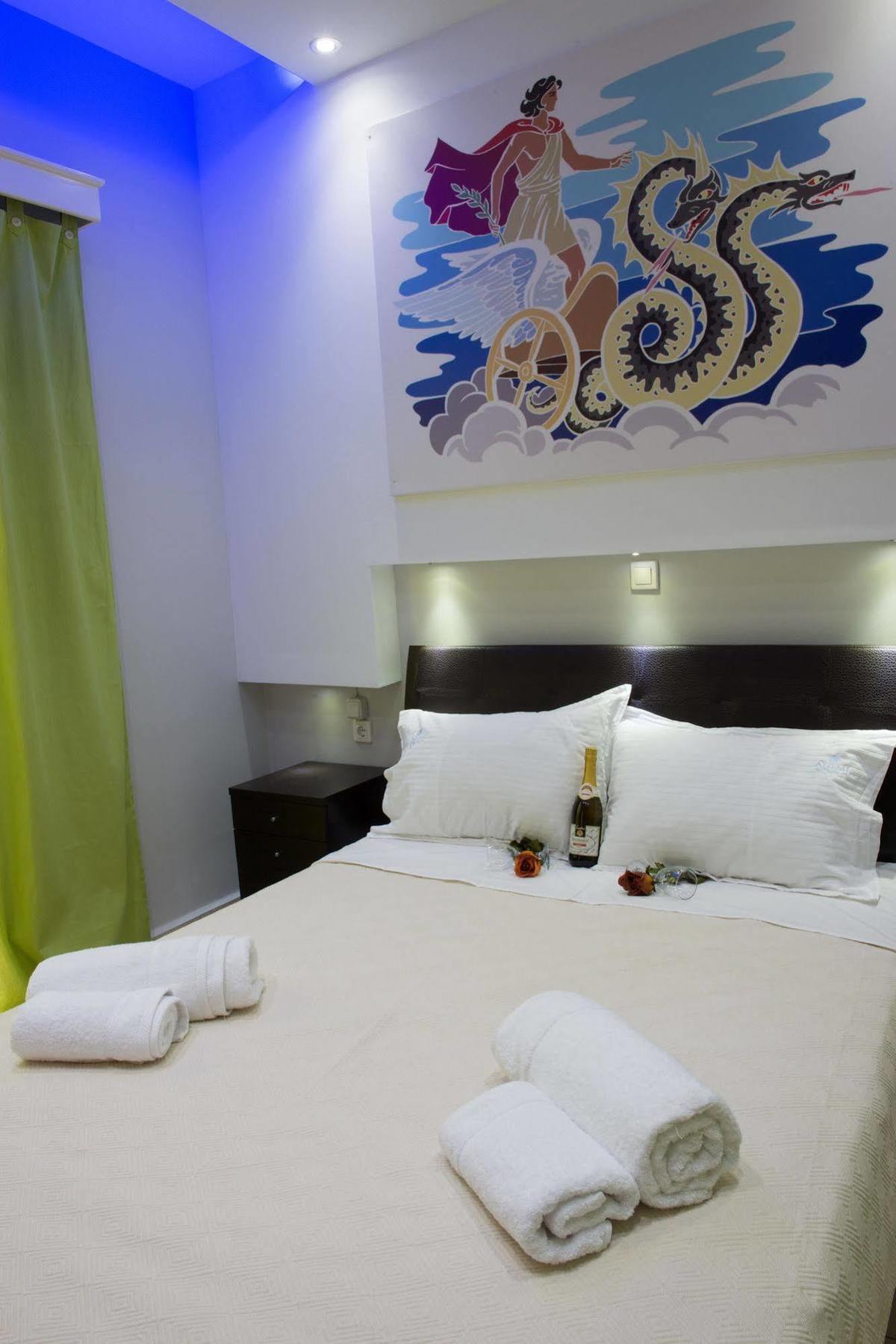 Anemi Leros Apartments Pandéli Kültér fotó